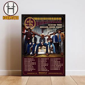 49 Winchester Leavin This Holler Tour 2025 Schedule Home Decor Poster Canvas