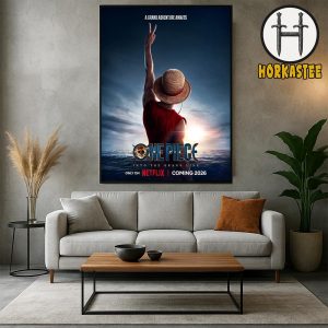 A Grand Adventure Awaits One Piece Into The Grand Line Official Poster One Piece Live Action Season 2 On Netflix In 2026 Home Decor Poster Canvas