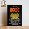Daniel Donato Cosmic Country Club Horizons Fall Tour 2025 Schedule Home Decor Poster Canvas