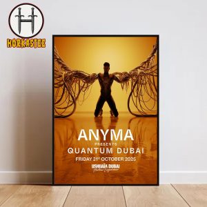 Anyma Presents Quantum Ushuaia Dubai Opening October 31 2025 Poster Canvas
