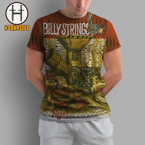 Billy Strings Fargo Concert North Dakota Scheels Arena On August 12th 2025 AOP Shirt
