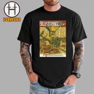 Billy Strings Fargo Concert North Dakota Scheels Arena On August 12th 2025 T-Shirt