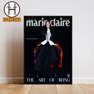 Blackpink Jisoo The Art Of Being For Marie Claire Korea Magazine Decor Poster Canvas