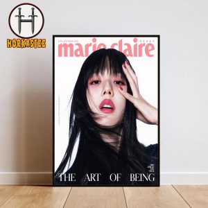 Blackpink JISOO The Art Of Being For Marie Claire Korea September 2025 Decor Poster Canvas