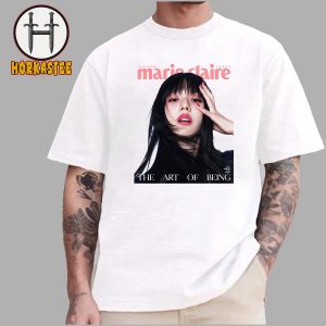 Blackpink JISOO The Art Of Being For Marie Claire Korea September 2025 Unisex T-Shirt