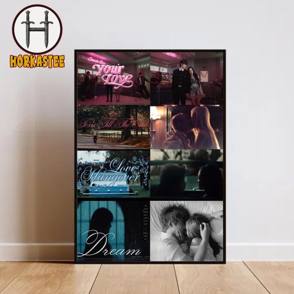 Blackpink Jisoo Rose Jennie Lisa Combine Poster Of Love Songs Home Decor Poster Canvas