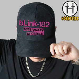 Blink 182 Missionary Impossible 2025 Tour Classic Hat Cap Snapback