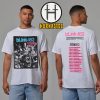 ACDC PWR Up Tour Its To Long Way To the Top In Paris France On August 9th And 13th 2025 T-Shirt