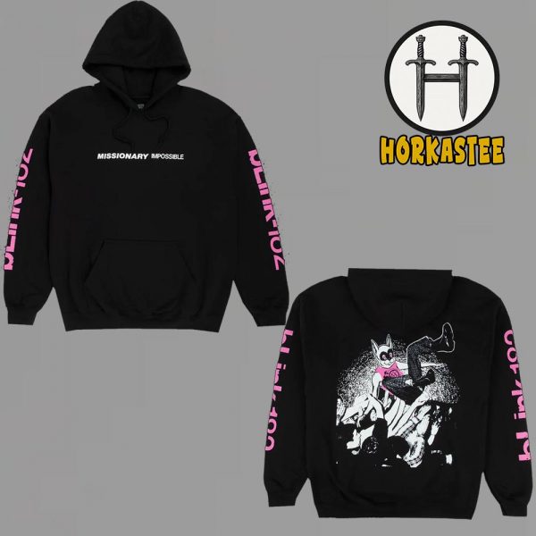 Blink 182 Missionary Impossible 2025 Tour Two Sided AOP Hoodie