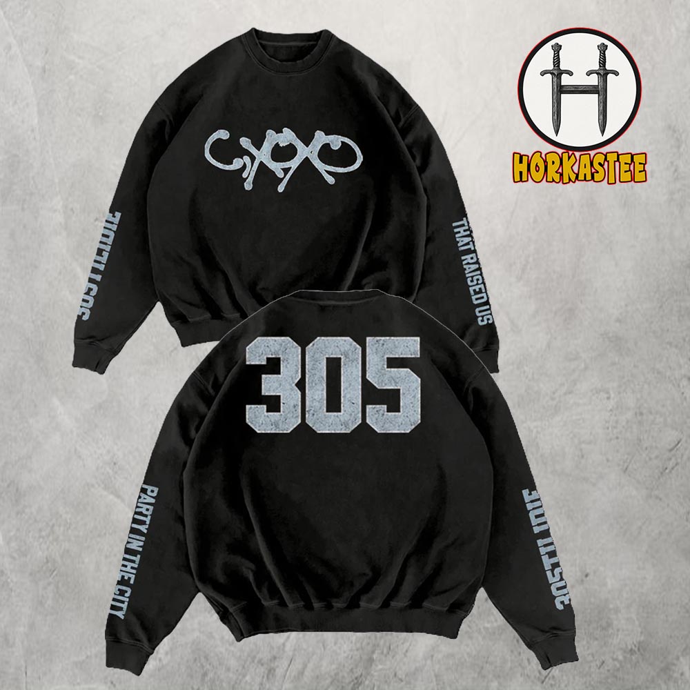 Camila Cabello C XOXO Party In The City That Raised US 305 Till I Die Two Sided Long Sleeve Camila Cabello C XOXO Party In The City That Raised US 305 Till I Die Two Sided Long Sleeve