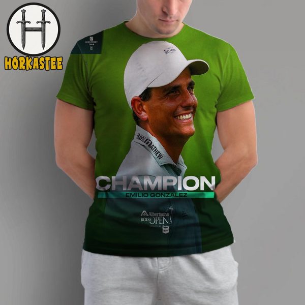 Emilio Gonzalez Is A First-Time Korn Ferry Tour Winner Albertsons Boise Open Champion 2025 All Over Print Shirt