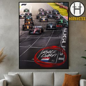 F1 Dutch GP 2025 Poster In Netherlands Race Day On August 31 2025 Home Decor Poster Canvas