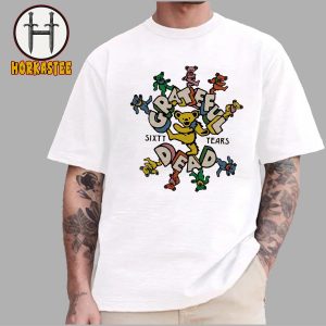Grateful Dead 60th Marching Bears Crewneck Unisex T-Shirt