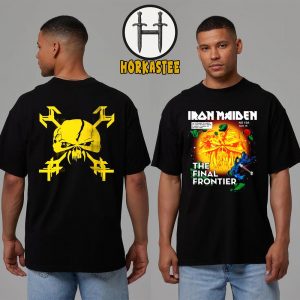 Iron Maiden The Final Frontier Comic Cover 15 Year Anniversary Merch Tee Two Sided Essential Unisex Shirt