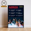 KATSEYE Summer In Korea and Japan Promo Schedule On August 2025 Home Decor Poster Canvas
