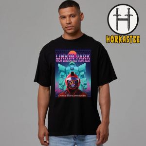 Linkin Park Detroit 2025 From Zero World Tour Official Poster At Little Caesars Arena In Michigan On August 14 2025 Essential T-Shirt