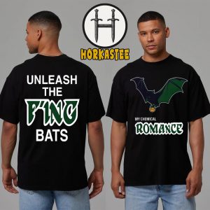 MCR Philly 2025 My Chemical Romance Unleash The F’ing Bats Unisex T-Shirt
