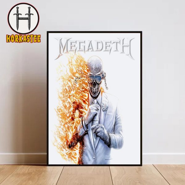 Meagadeth The End Is Near 17th Studio Album In 2026 Home Decor Poster Canvas