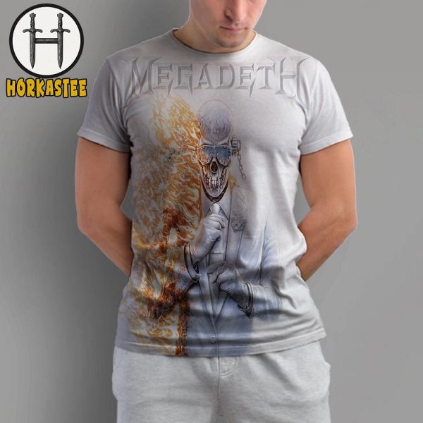 Megadeth The Final Album Cover And Embarking On A Farewell Tour In 2026 All Over Print Shirt