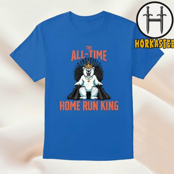 New York Mets The All-Time Home Run King Polar Bear Pete Alonso 253 Home Runs Unisex T-Shirt