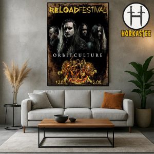 Orbit Culture Reload Festival 2026 Poster In Germany On August 13-15 2026 Home Decor Poster Canvas