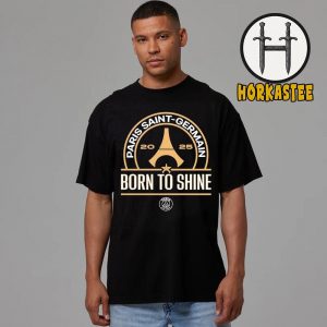 Paris Saint-Germain PSG Born To Shine 2025 Super Cup Winners Essential T-Shirt