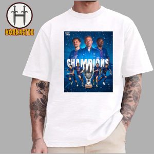 Paris Saint Germain Win UEFA Super Cup 2025 Against Tottenham T-Shirt