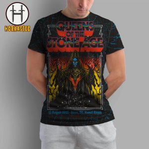 Queens Of The Stone Age Concert At Kunst Rasen Bonn Germany On August 13th 2025 AOP Shirt