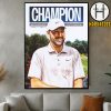 Marco Penge Champion The 2025 Danish Golf Championship Home Decor Poster Canvas