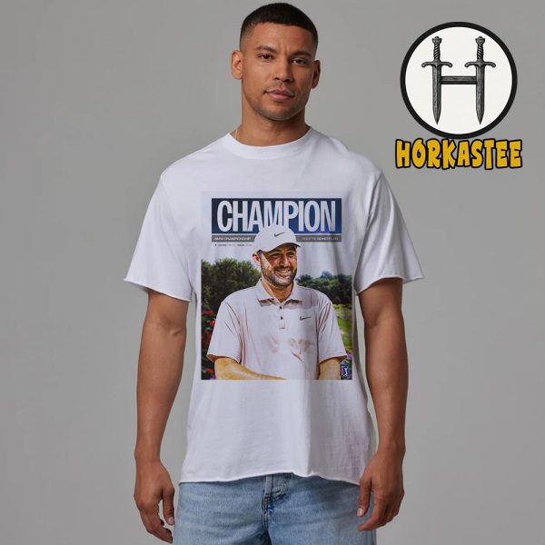 Scottie Scheffler Champion 2025 BMW Championship Unisex T-Shirt