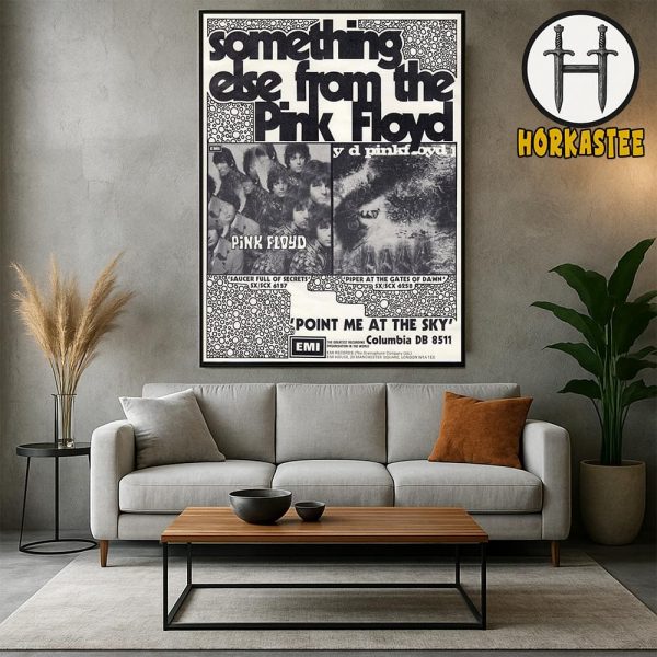 Something Else From The Pink Floyd Point Me At The Sky Columbia DB 8511 Poster Home Decor Poster Canvas