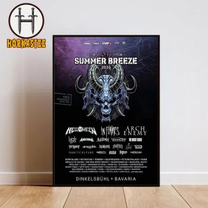 Summer Breeze Open Air On August 12th To 15th 2026 In Dinkelsbuhl Germany Home Decor Poster Canvas