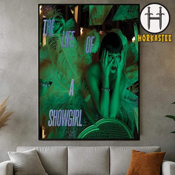 Taylor Swift The Life Of A Showgirl It’s Rapturous Limited Edition Poster Wall Art Poster Canvas Home Decor