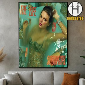 Taylor Swift The Life Of A Showgirl Sweat And Vanilla Perfume Limited Edition Poster Wall Art Poster Canvas Home Decor