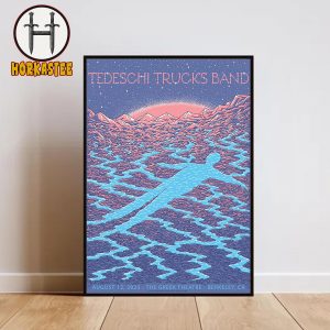 Tedeschi Trucks Band Concert At The Greek Theatre In Berkeley CA On August 12th 2025 Home Decor Poster Canvas