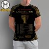 Queens Of The Stone Age Berlin 2025 The End Is Nero World Tour Carpe Demon Poster At Zitadelle Spandau In Germany On August 12 2025 AOP Shirt