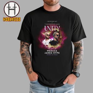 Tomorrowland Unity X Insomniac Meduza James Hype Sphere Las Vegas On September 26th 2025 T-Shirt