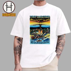 Trey Anastasio The Beacon Jams In New York On November 28th To 30th 2025 T-Shirt
