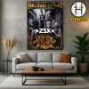 Thy Art Is Murder Reload Festival 2026 Poster In Germany On August 13-15 2026 Home Decor Poster Canvas